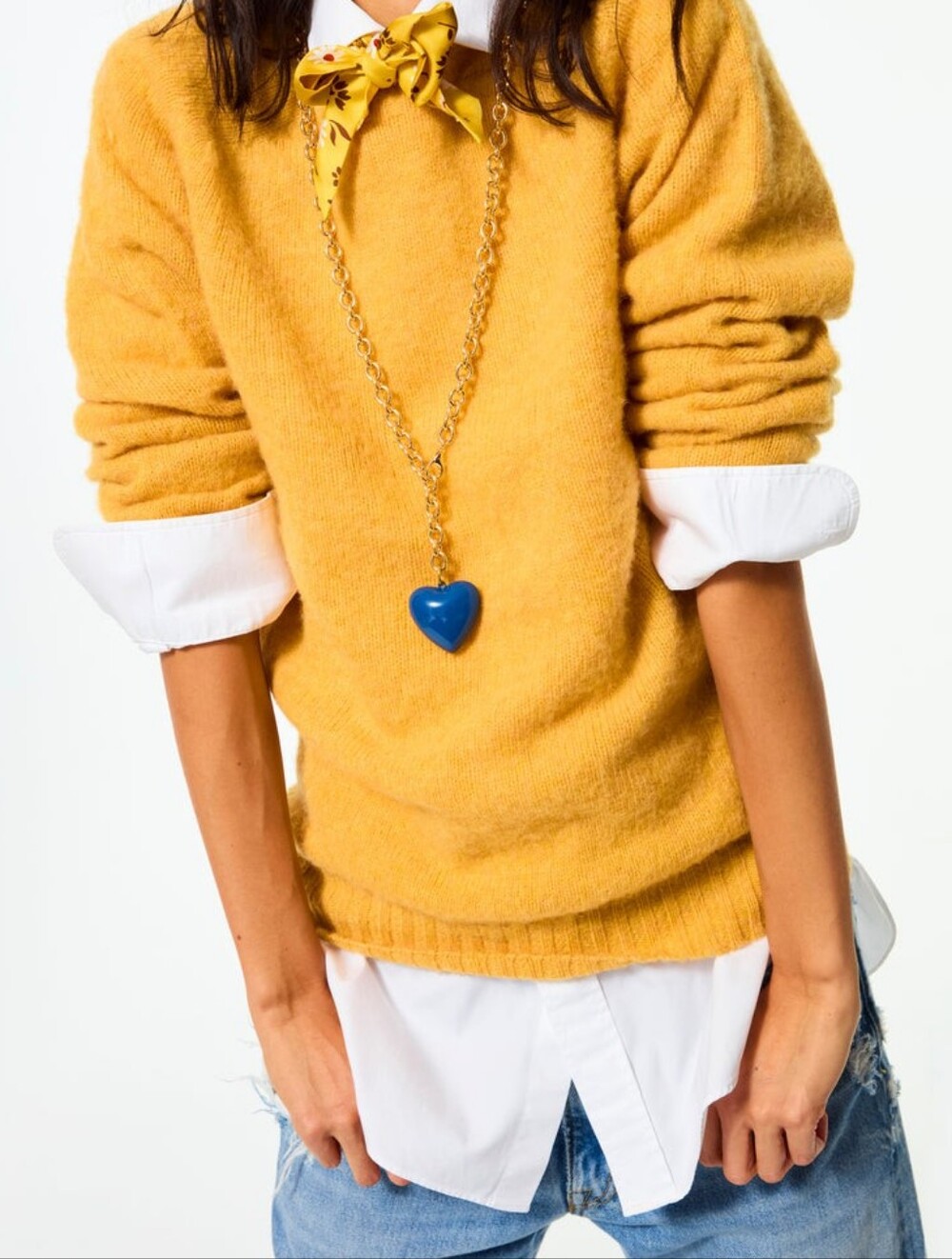 Roxanne Assoulin The Big Puffy Heart Charm Necklace
